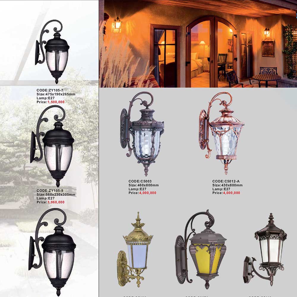 den-hien-co-dien-ngoai-troi