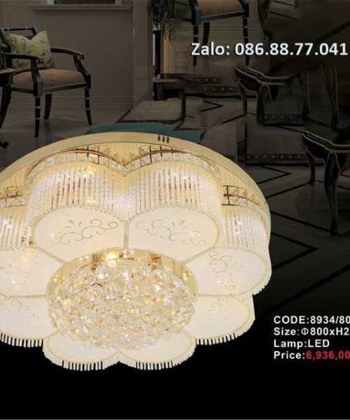 Đèn mâm pha lê cao cấp chính hãng