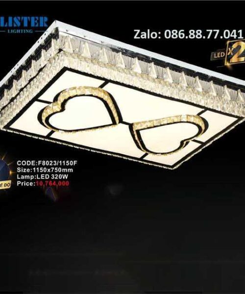 Đèn ốp trần hình chữ nhật cao cấp cho trần nhà