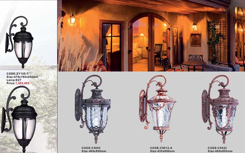 den-hien-co-dien-ngoai-troi