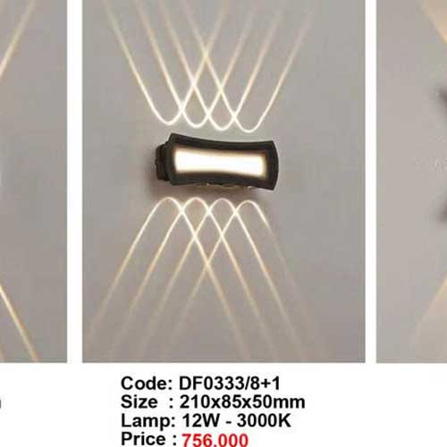 Đèn hắt tường led DF0333/8+1