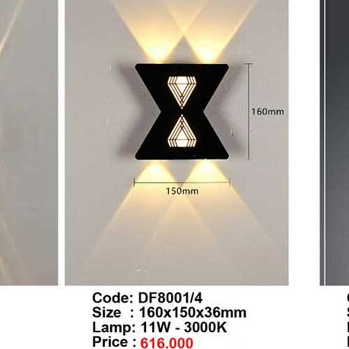 Đèn hắt tường led DF8001/4